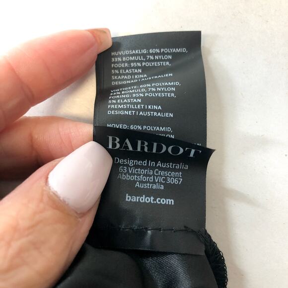 BARDOT Women's Cutout Lace Dress XL US 10 Black Long Sleeve NWT - Picture 14 of 15